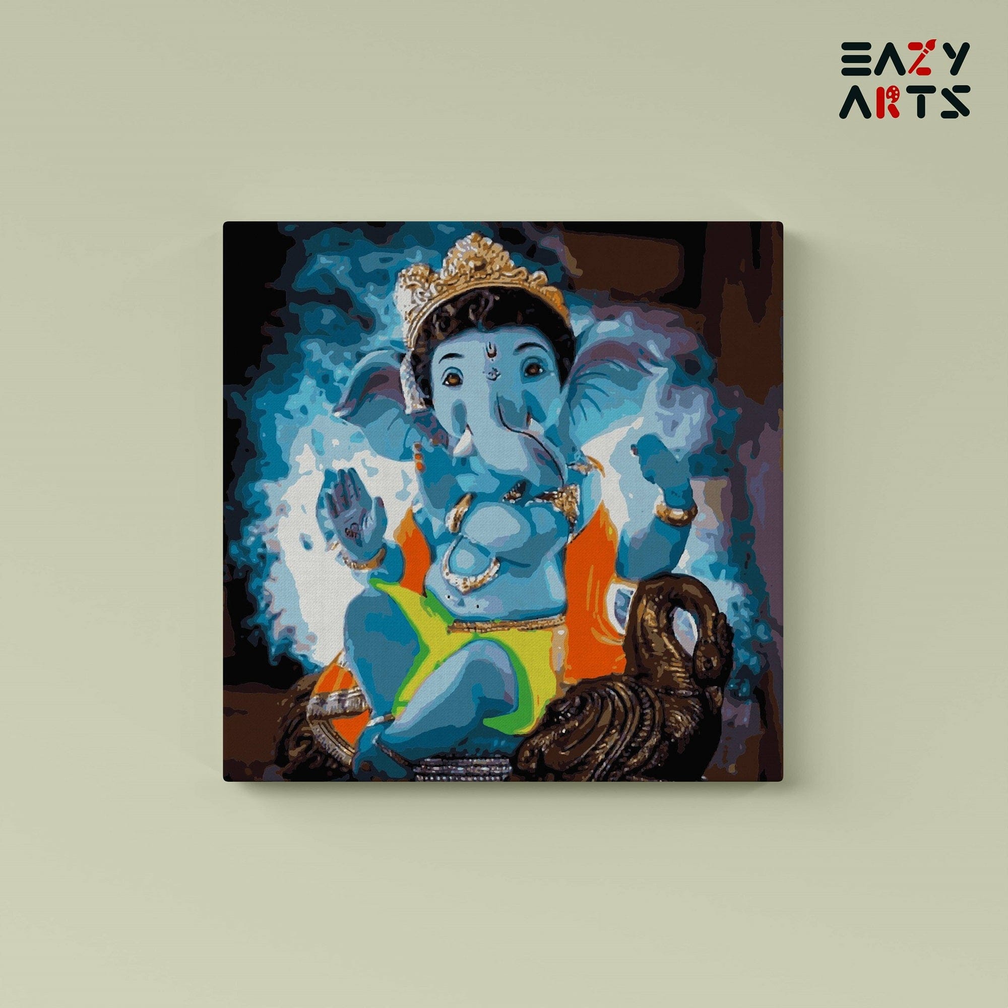 Lord Ganesha Paint By Numbers kit