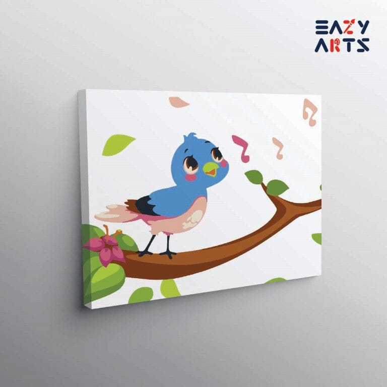 Nightingale Singing Paint By Numbers Kit For Kids