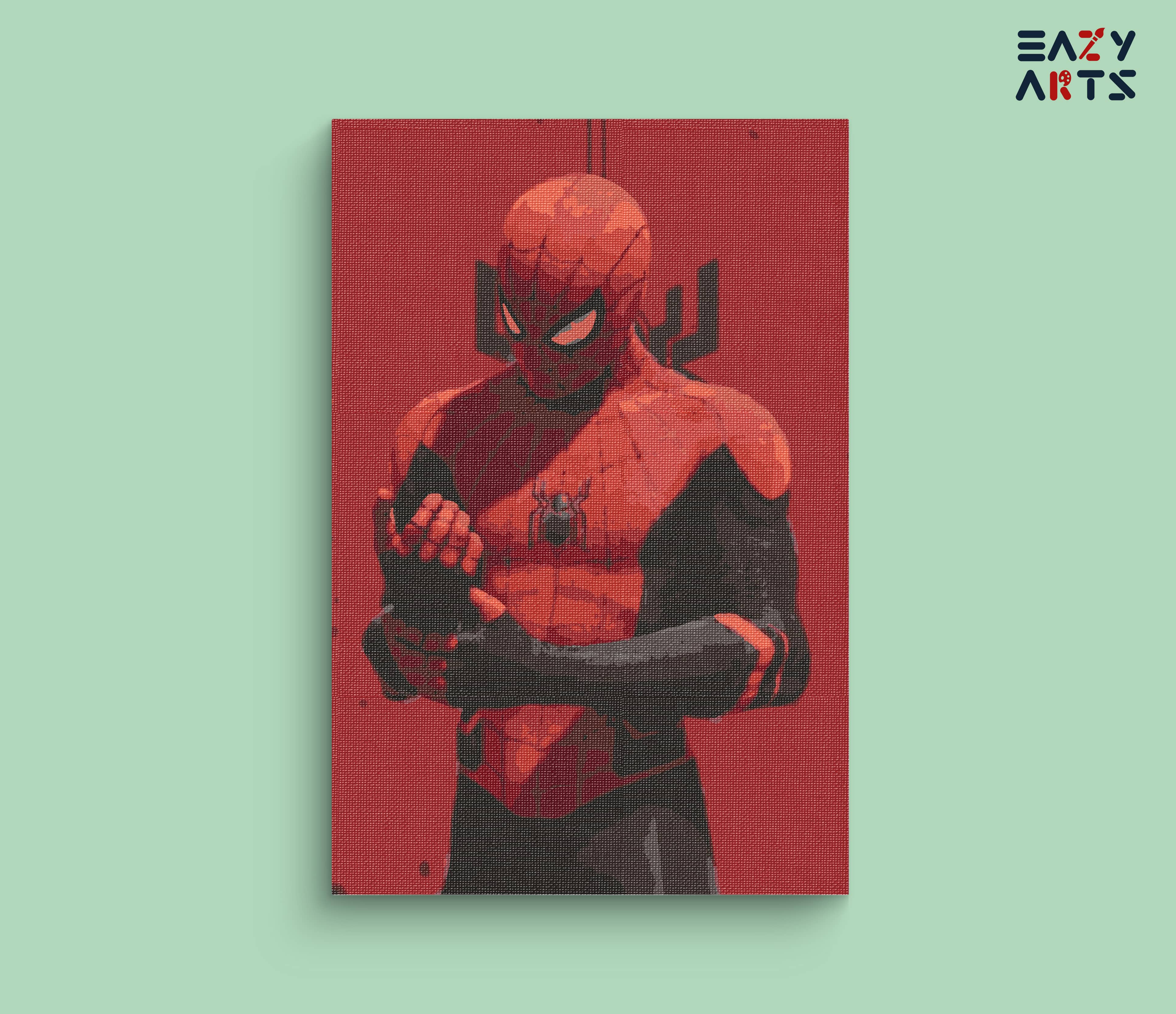 Spiderman New Suit Paint By Numbers kit