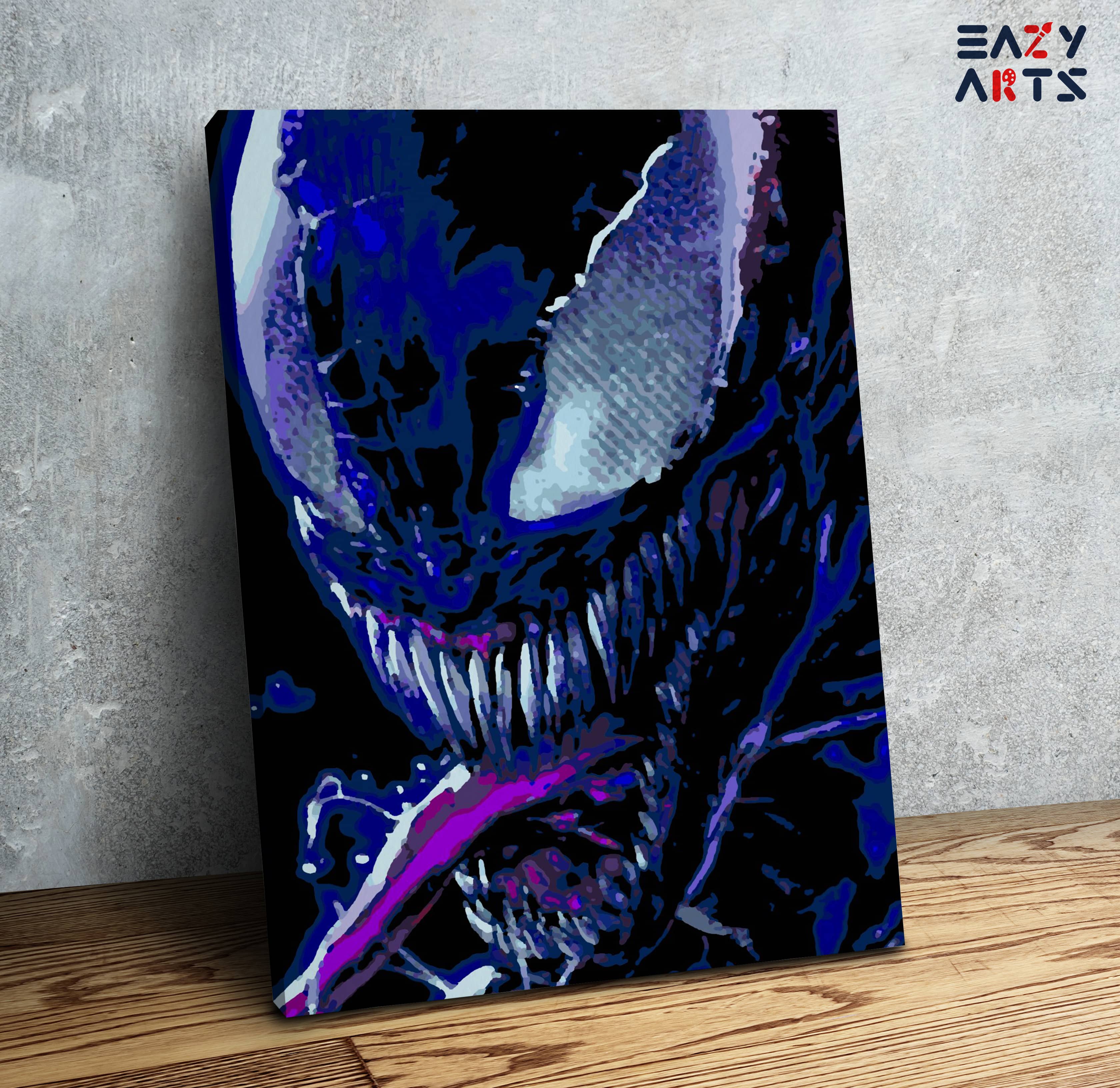 Venom Paint By Numbers kit