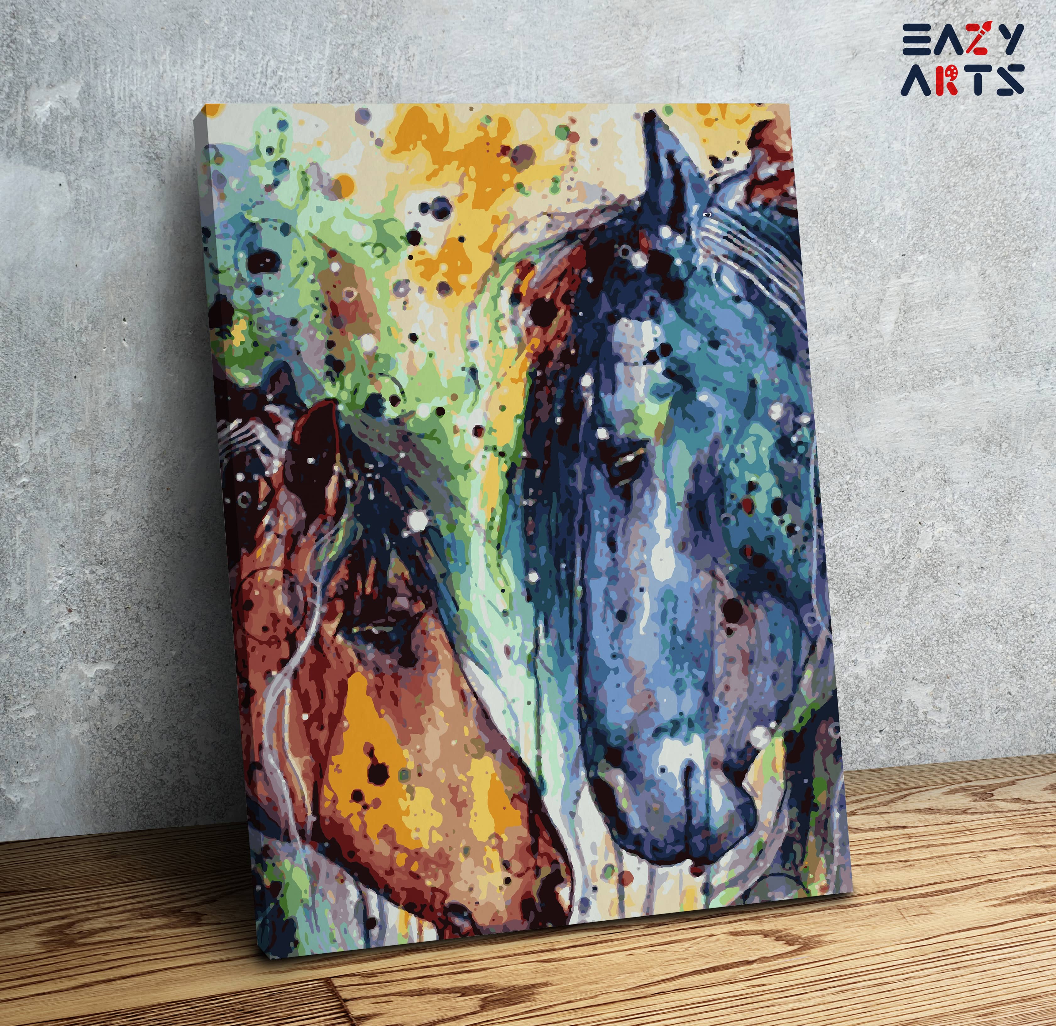 Horse Love Paint by Numbers Kit