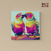 Eazy Arts Parrots Paint By Numbers Kit For Kids