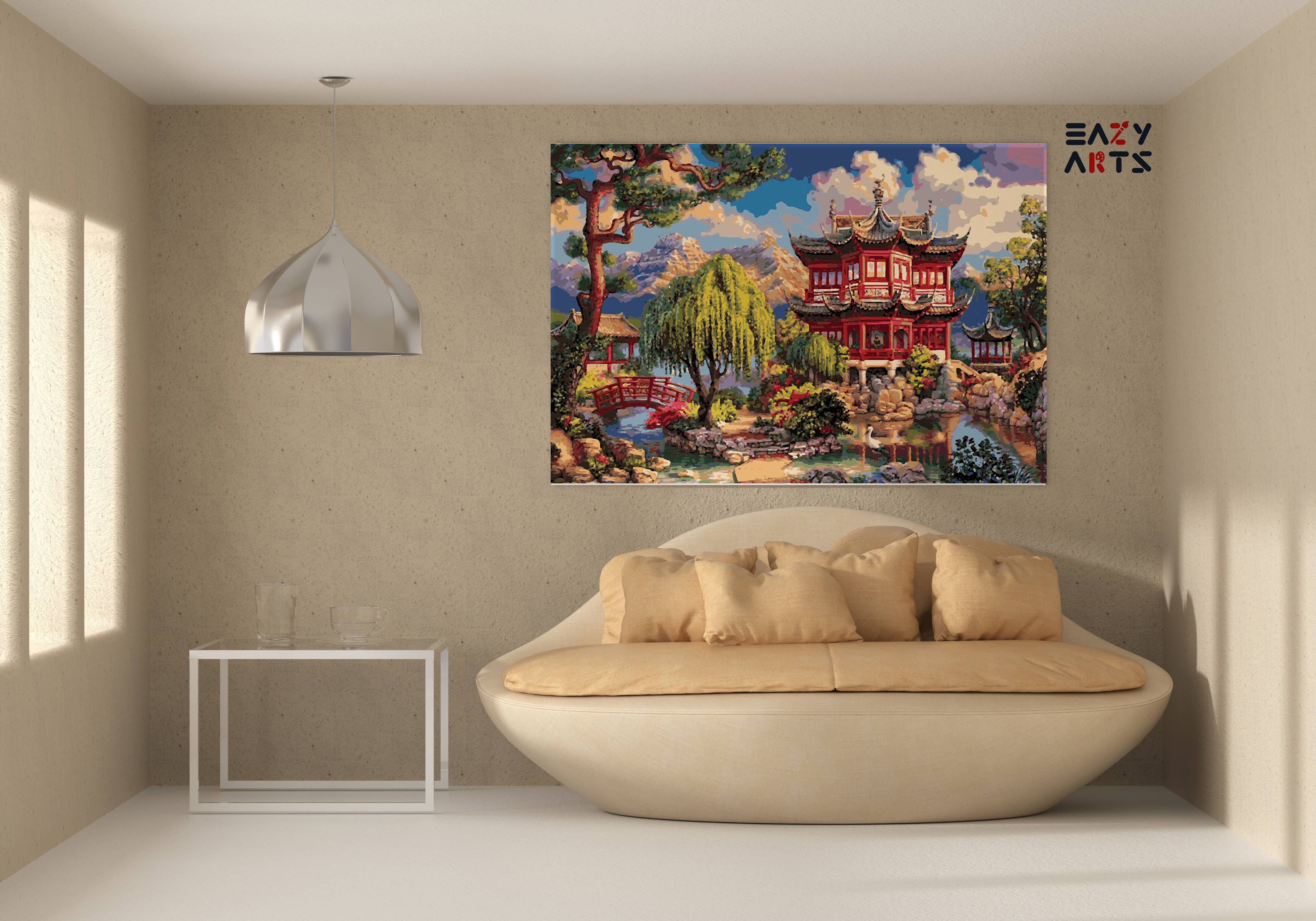 Beautiful House Paint By Numbers kit