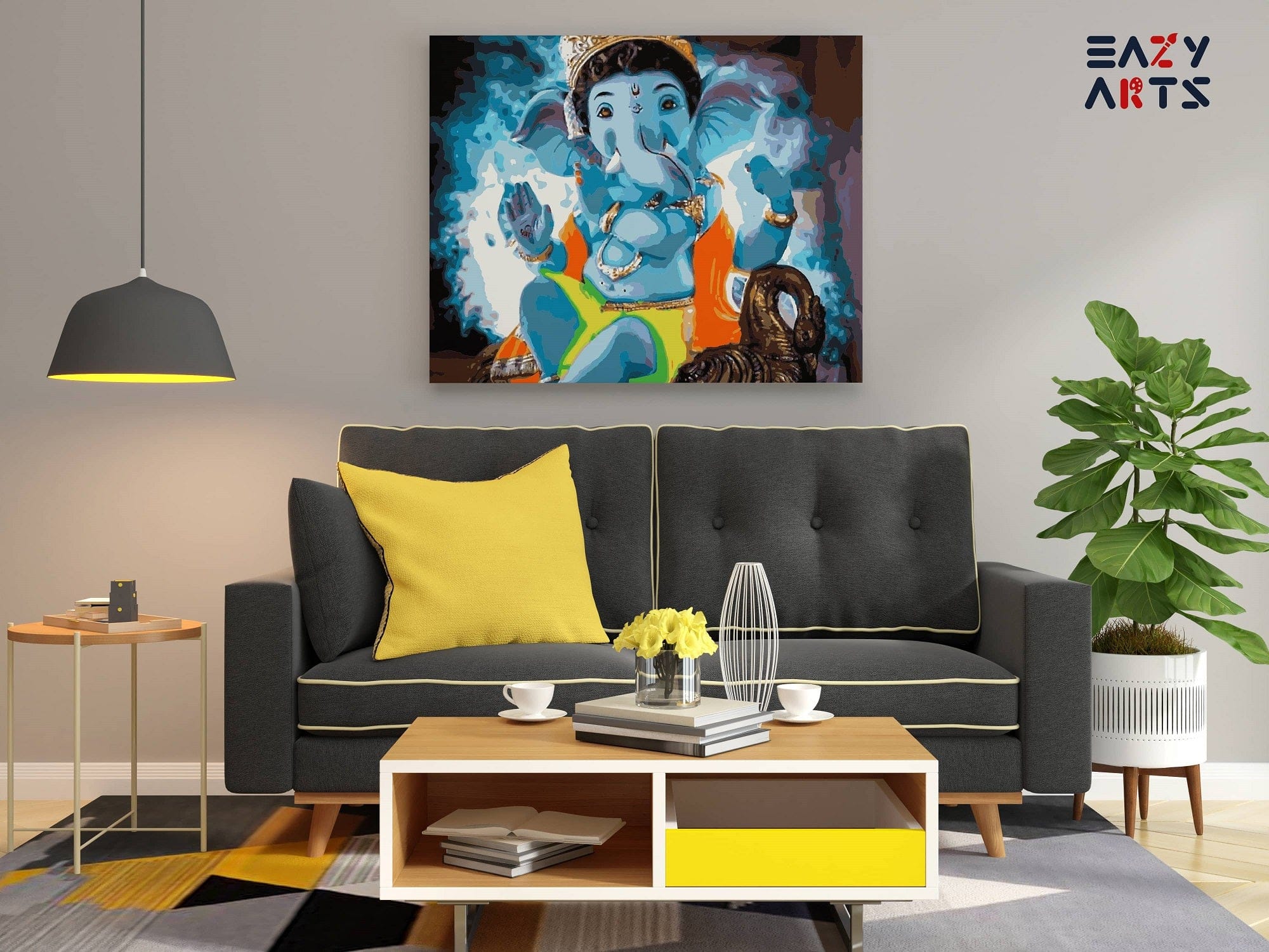 Lord Ganesha Paint By Numbers kit