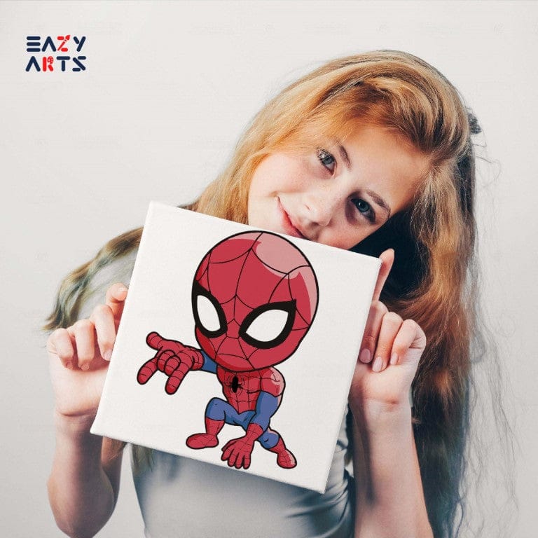 Little Spiderman Paint By Numbers Kit For Kids