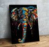 Eazy Arts Elephant Colorful Paint By Numbers Kit