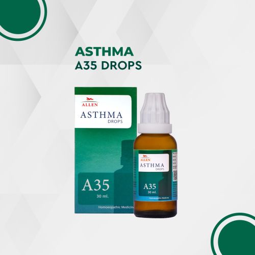 Allen Homeopathy A35 Asthma Drops