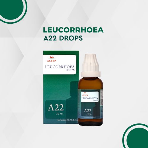 Allen Homeopathy A22 Leucorrhoea Drops