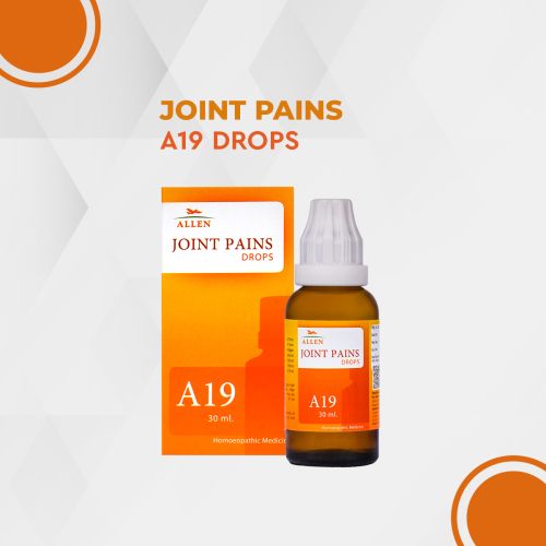 Allen Homeopathy A19 Joint Pains Drops