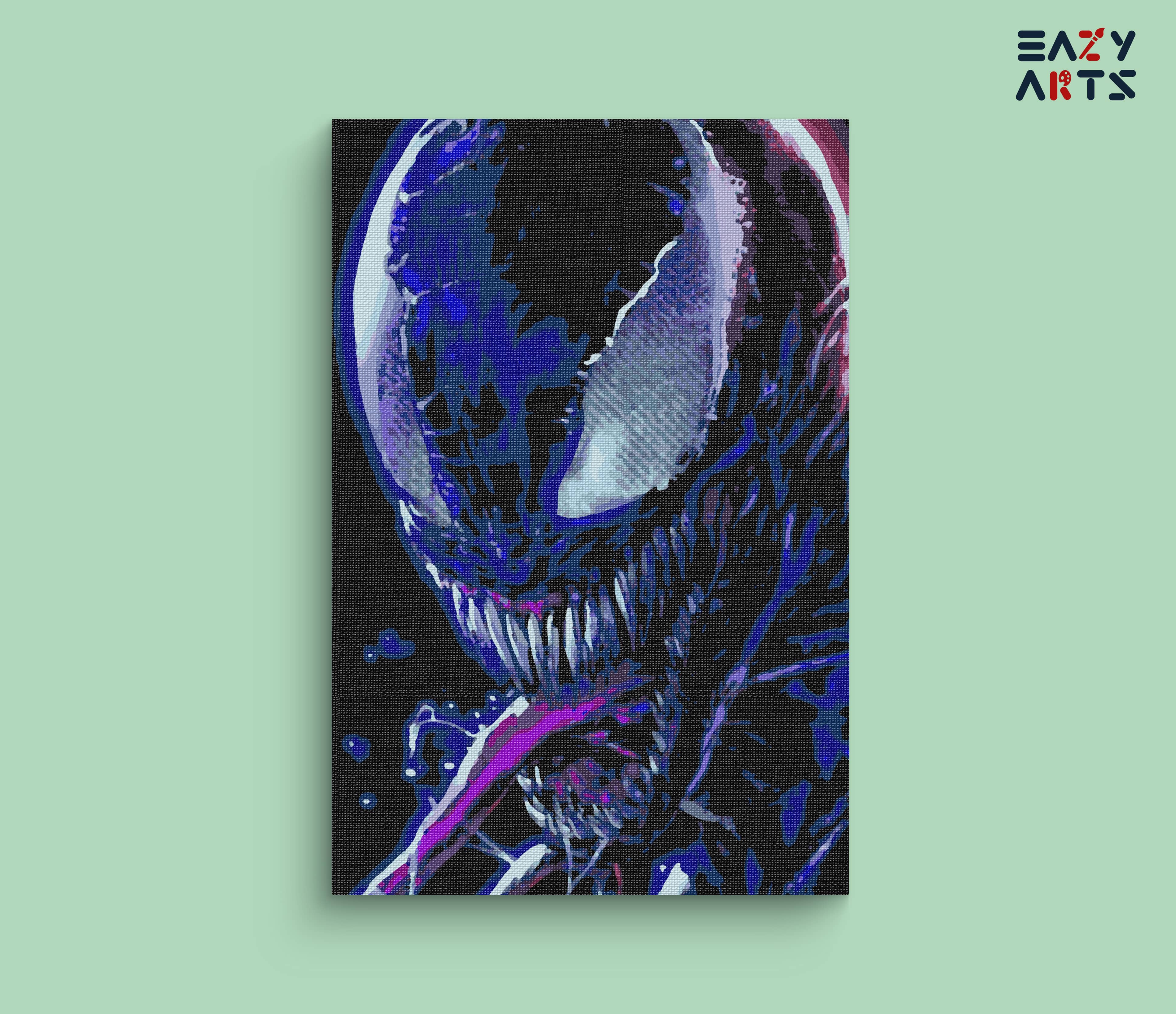 Venom Paint By Numbers kit