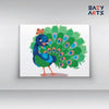 Eazy Arts Baby Peacock Paint By Numbers Kit For Kids