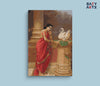 Eazy Arts A Swan Telling Damayanti of Nala's love By Raja Ravi Varma PBN kit