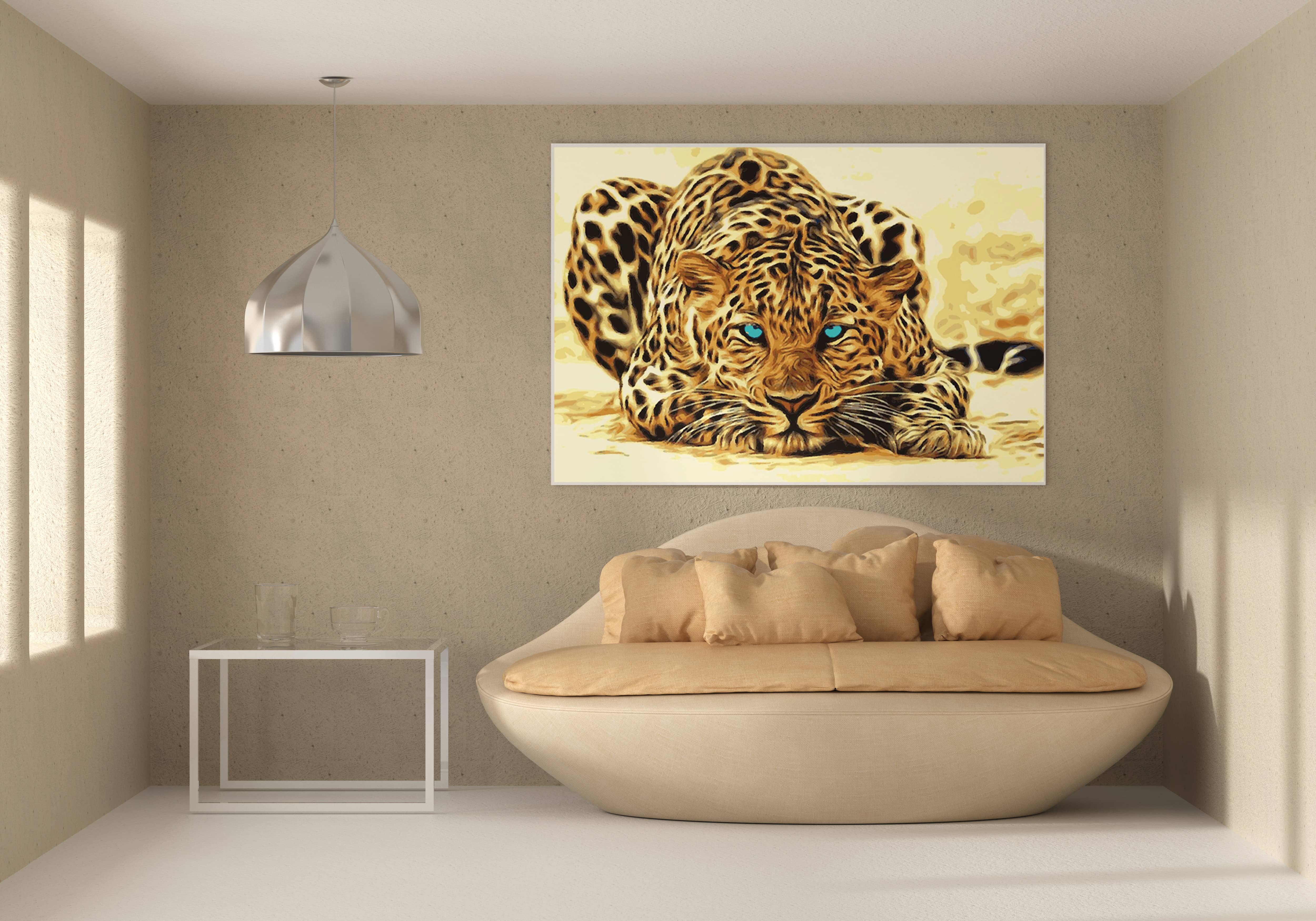 Cheetah Keen Paint By Numbers kit