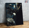 Eazy Arts Parrot Golden Black Paint By Numbers Kit