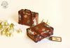 Sky Goodies Brown Mini Travel Suitcase Box DIY Paper Craft Kit
