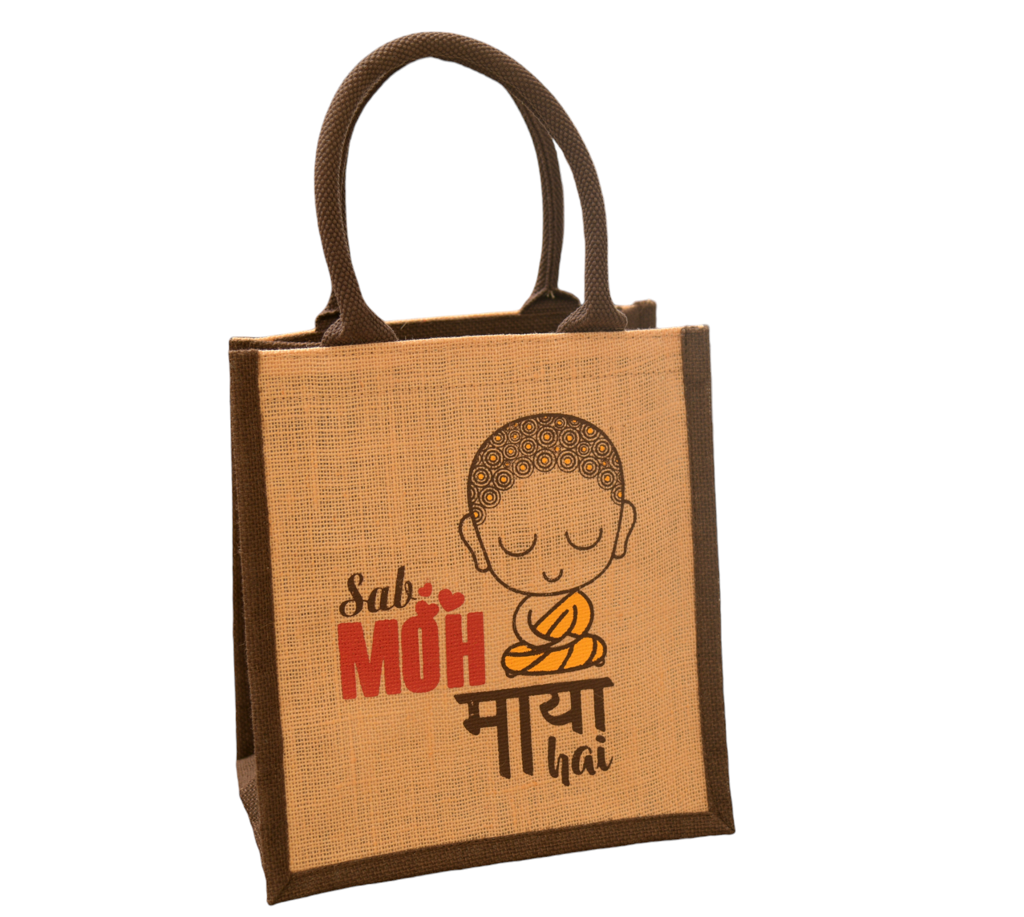 Jute Cottage Moh Maya Print Lunch Zipper