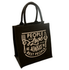 Jute Cottage Love To Eat Print Lunch Zipper