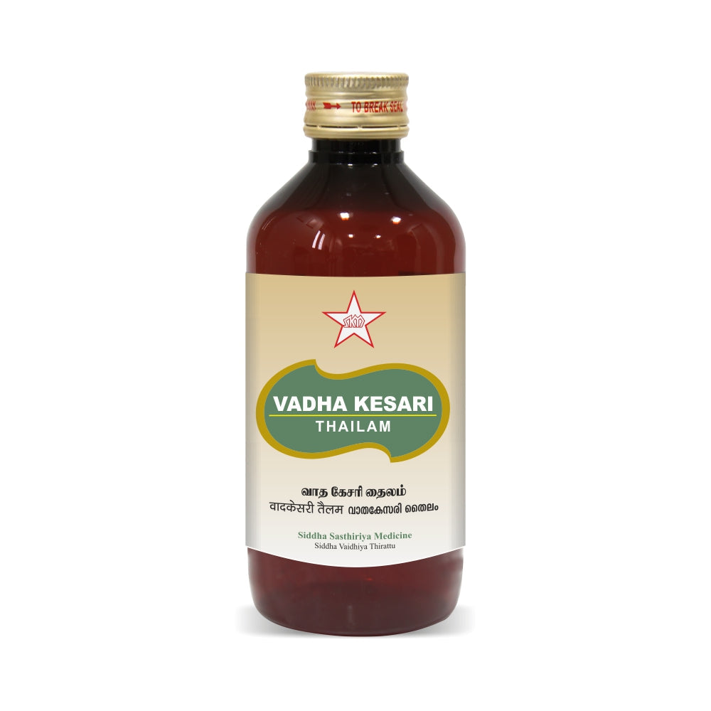 SKM Siddha And Ayurveda Vadhakesari Thailam - 100 ml