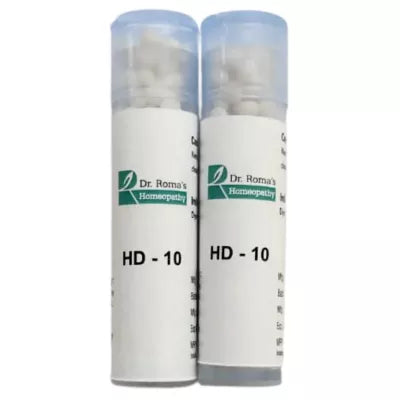 Dr. Romas Homeopathy HD-10 Dysmenorrhoea 2 Bottles - 16 gms (Each)