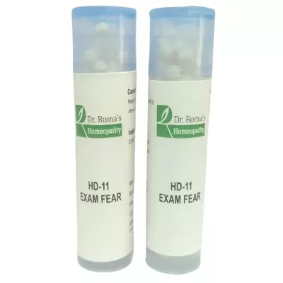 Dr. Romas Homeopathy HD-11 Exam Fear 2 Bottles - 16 gms (Each)