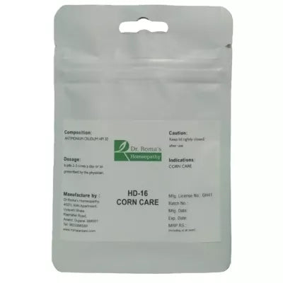 Dr. Romas Homeopathy HD-16 Corn Care 2 Bottles - 16 gms (Each)