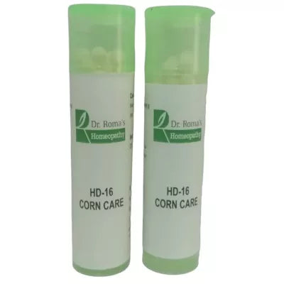 Dr. Romas Homeopathy HD-16 Corn Care 2 Bottles - 16 gms (Each)