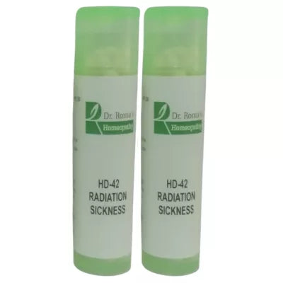 Dr. Romas Homeopathy HD-42 Radiation Sickness 2 Bottles - 16 gms (Each)