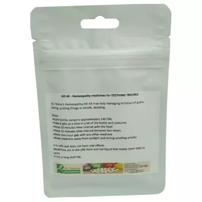 Dr. Romas Homeopathy HD-44 Teething Trouble 2 Bottles - 16 gms (Each)