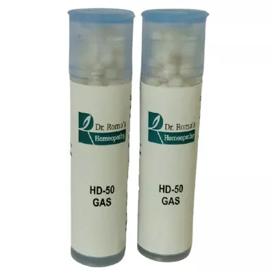 Dr. Romas Homeopathy HD-50 Gas 2 Bottles - 16 gms (Each)