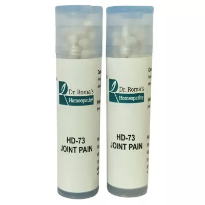 Dr. Romas Homeopathy HD-73 Joint Pain 2 Bottles - 16 gms (Each)