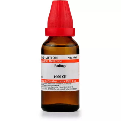Dr. Willmar Schwabe India Badiaga Dilution
