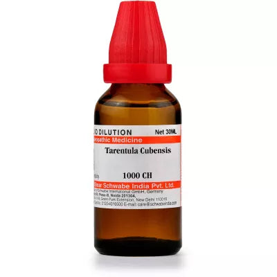 Dr. Willmar Schwabe India Tarentula Cubensis Dilution