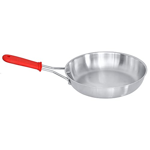 Femora Tri-ply Frying Pan 24 Cm Capacity 1.8 Litres With Silicone Handle | Healthy Cooking | Zero Non-stick Coating