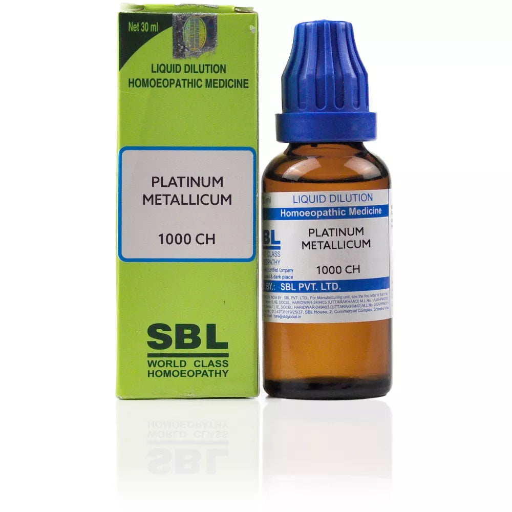 SBL Homeopathy Platinum Metallicum Dilution