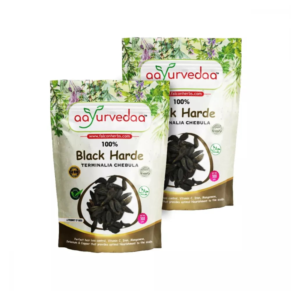 Aayurvedaa Black Harde - 100 gms