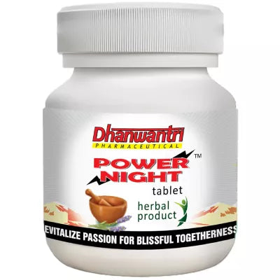 Dhanwantri Pharmaceutical Power Night Tablets - 40 Tabs