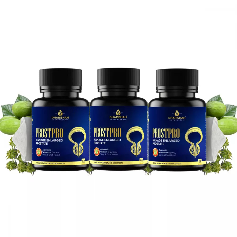 Dharishah Ayurveda Prostpro Manage - 60 caps