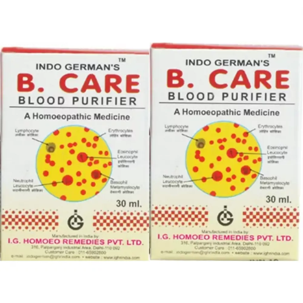 Indo German B Care Drops - 30 ml (Pack of 2)