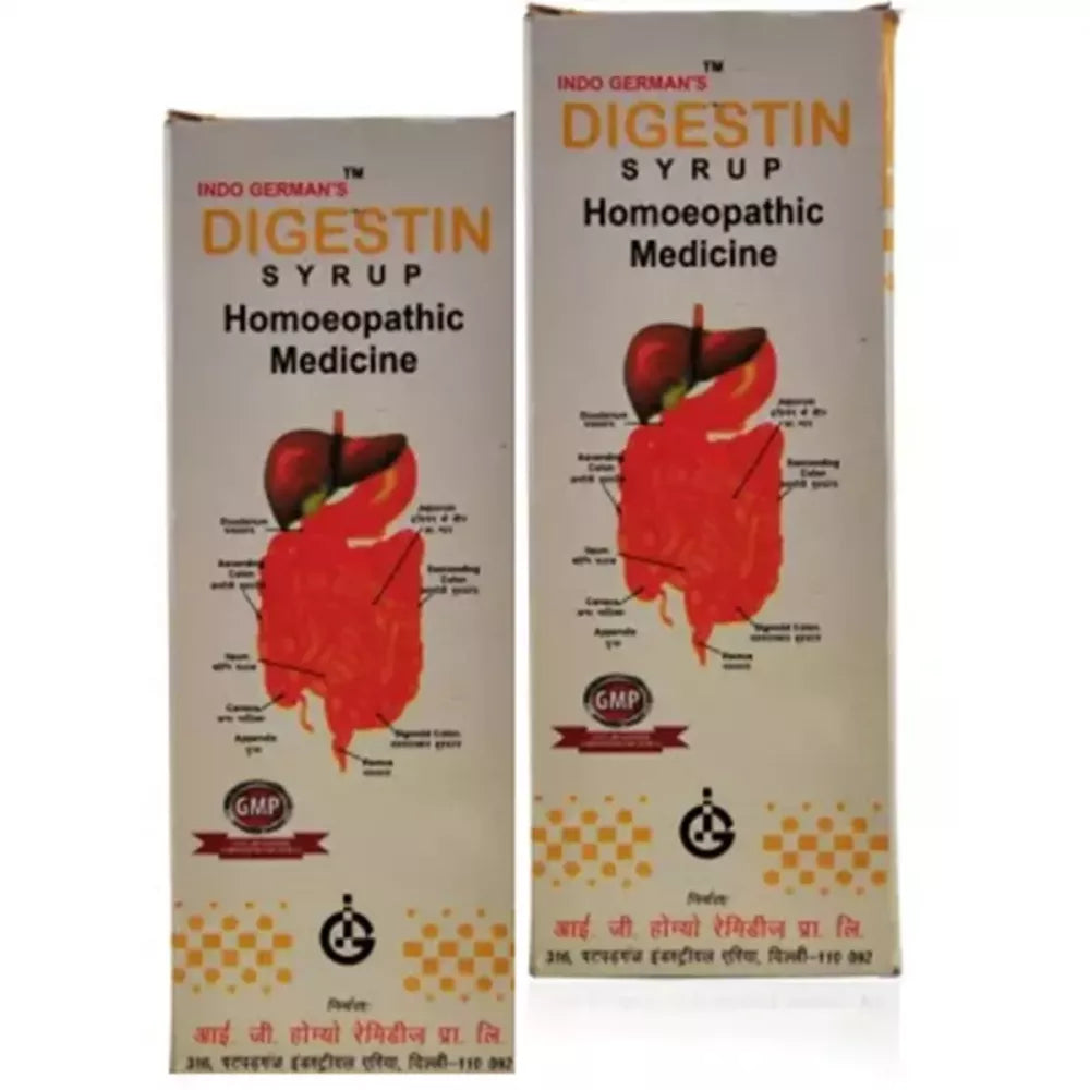 Indo German Digestin Syrup - 180 ml (Pack of 2)