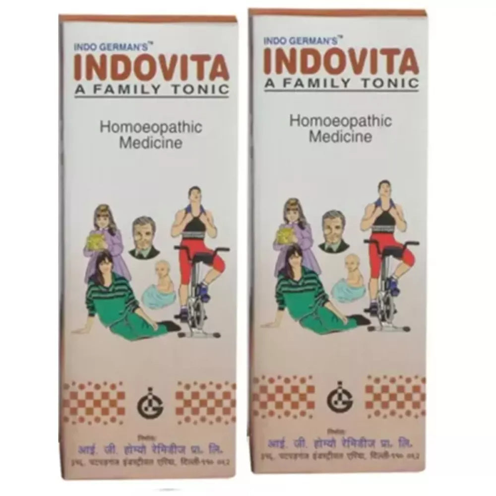 Indo German Indovita Syrup - 180 ml (Pack of 2)