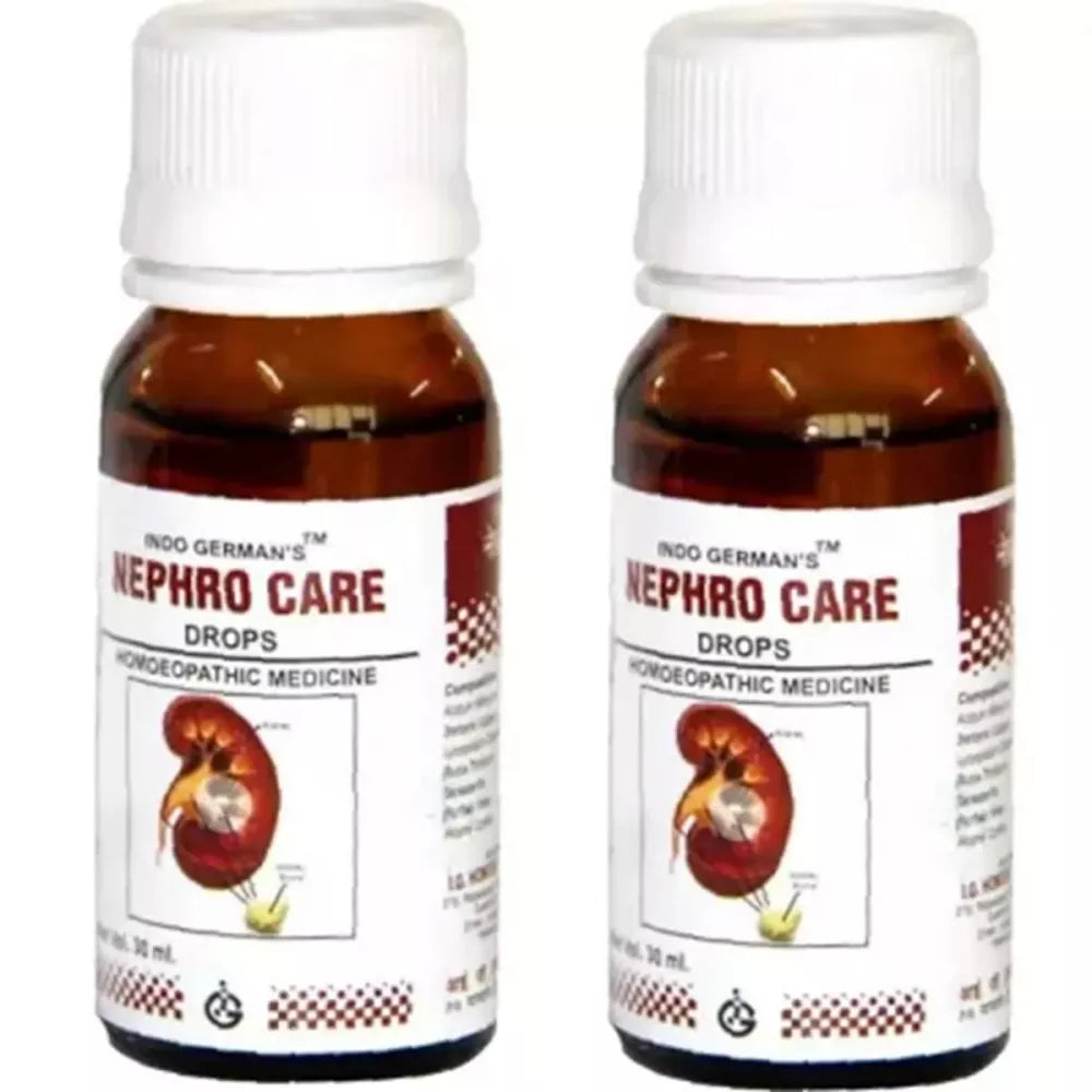 Indo German Nephro Care Drops - 30 ml (Pack of 2)