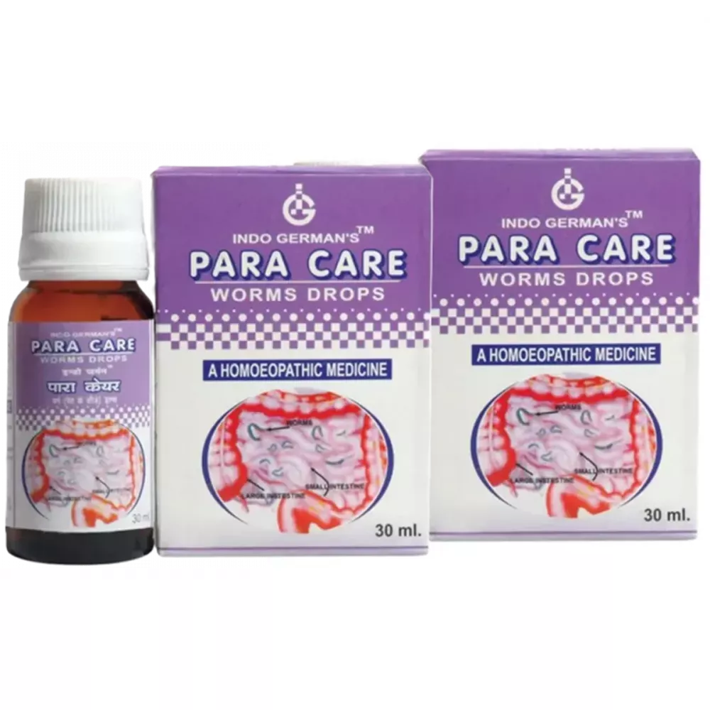 Indo German Para Care Drops - 30 ml (Pack of 2)
