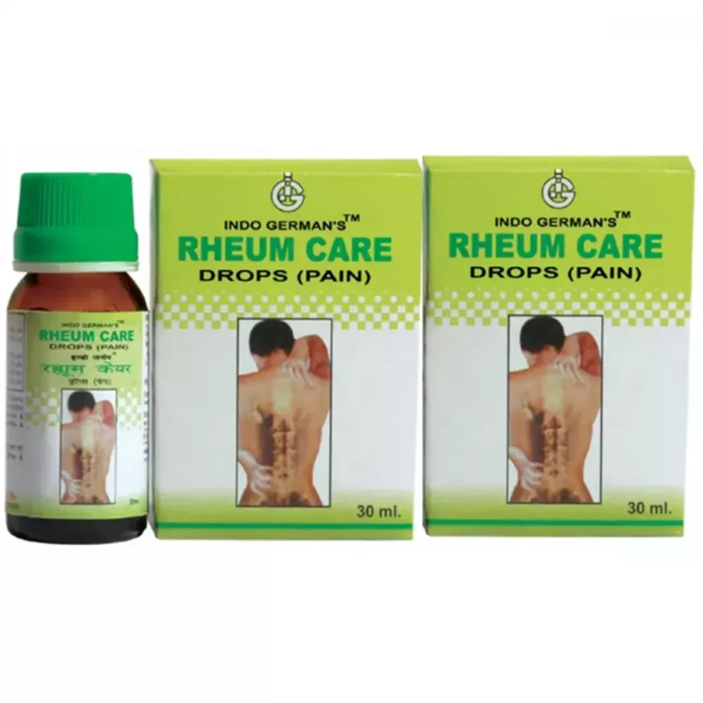 Indo German Rheum Care Drops - 30 ml (Pack of 2)