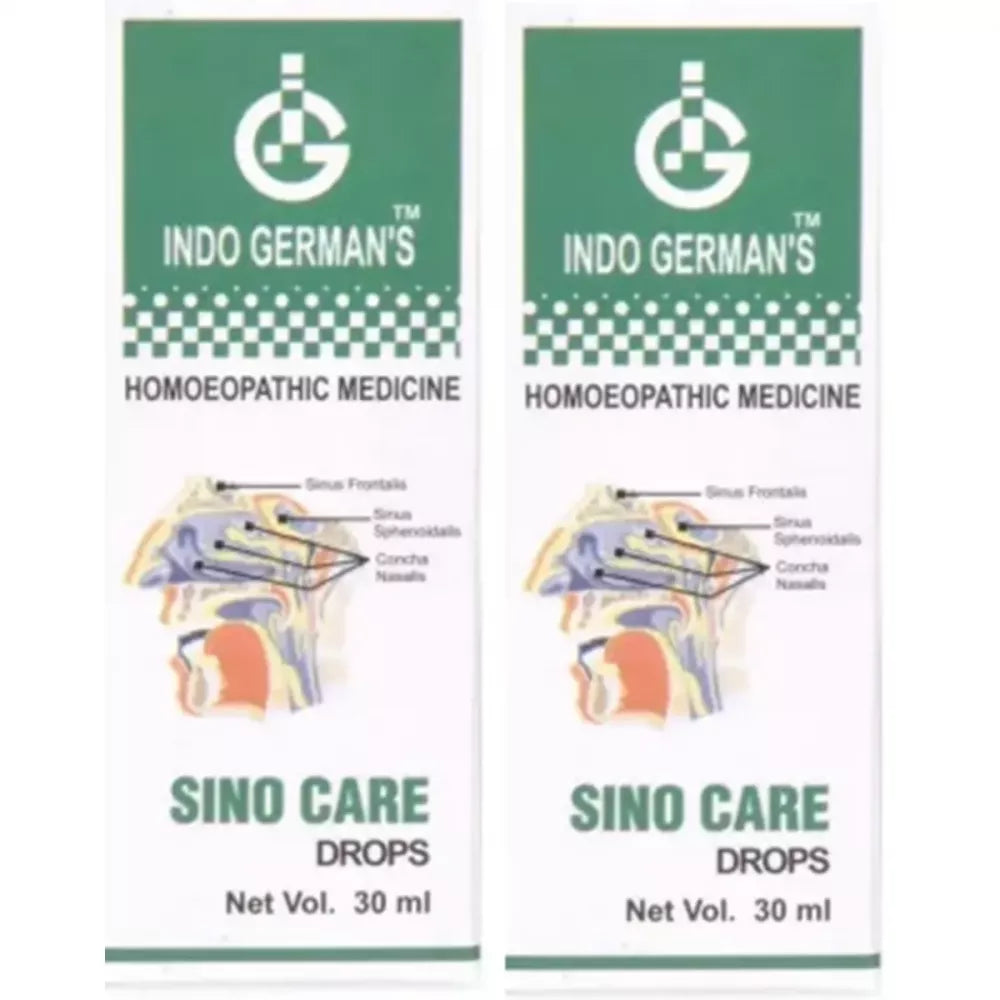 Indo German Sino Care Drops - 30 ml (Pack of 2)