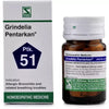 Dr. Willmar Schwabe India Grindelia Pentarkan Ptk 51 Tablets - 20 gms