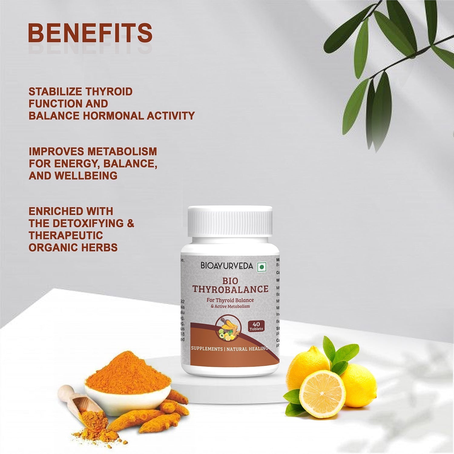 Bio Ayurveda Thyrobalance Tablets