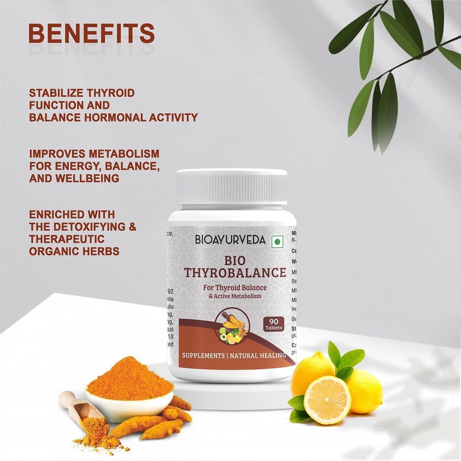 Bio Ayurveda Thyrobalance Tablets