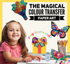The Brainy Bear Store The Magical Color Transfer Paper Art - Toddler Diy Activity Box