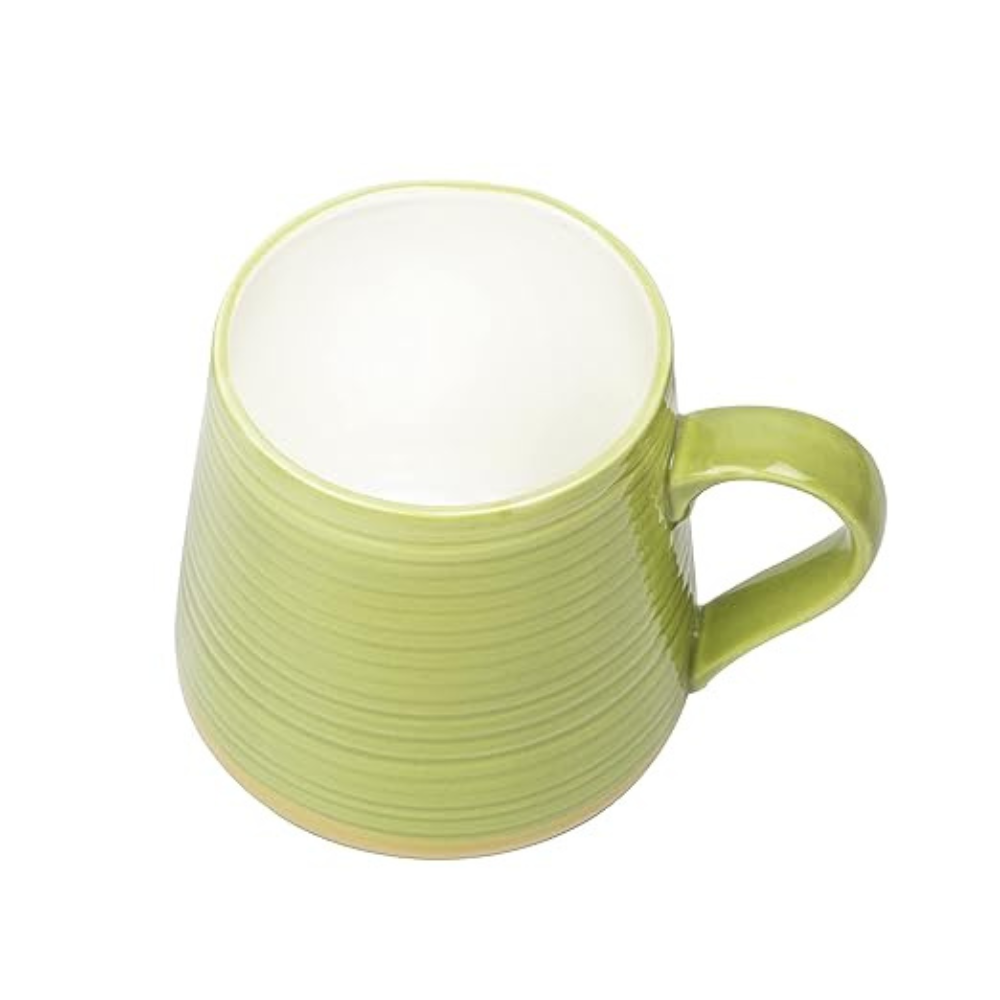 Femora Solid Green Coffee Mug | 300 Ml