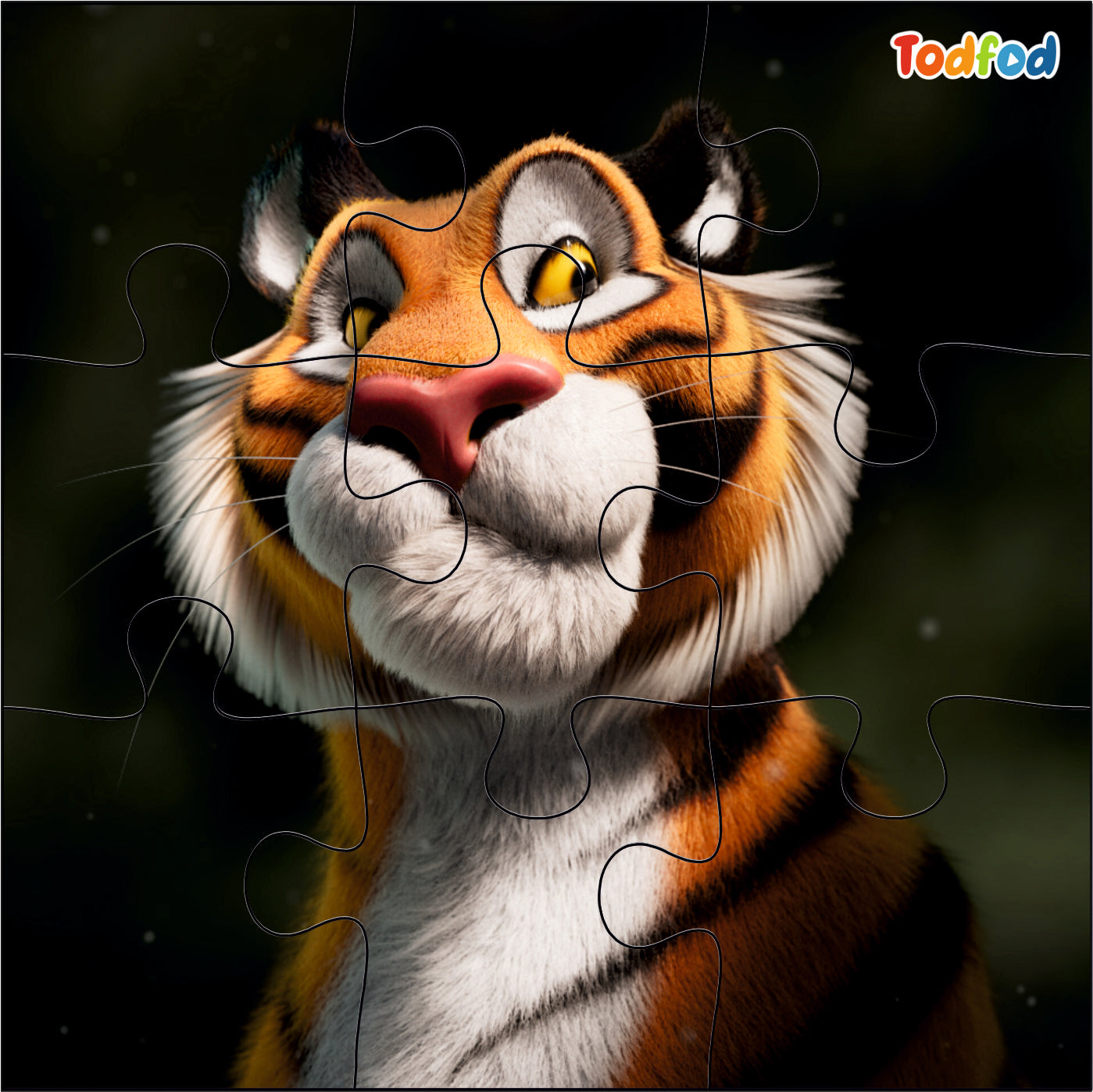 Wooden Jigsaw Puzzle - Jungle Book Mowgli & Friends